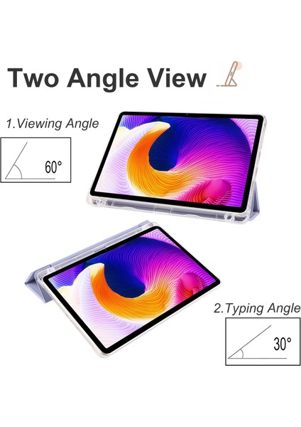 Xiaomi Redmi Pad Se Sadece Geri Başlangıç Kasası Üç Katlı Stand Tablet Kapak Kalem Yuvası (Yurt Dışından)