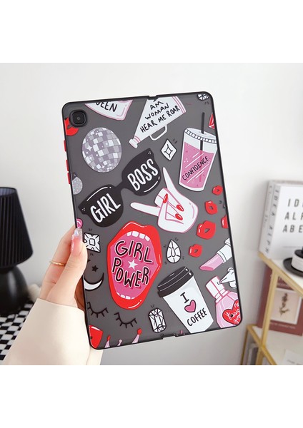 Samsung Galaxy Tab S6 Lite / Tab S6 Lite (2022) Case Pc+Tpu Tablet Kapak (Yurt Dışından)