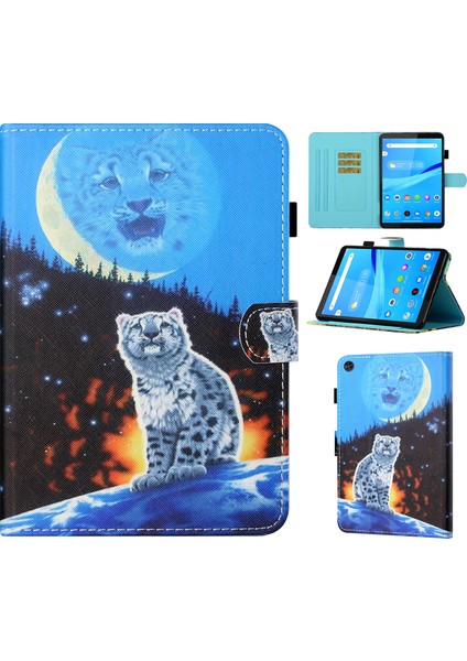 Samsung Galaxy Tab A9+ Kart Yuvalı Kılıf Stand Tablet Kapağı (Yurt Dışından)