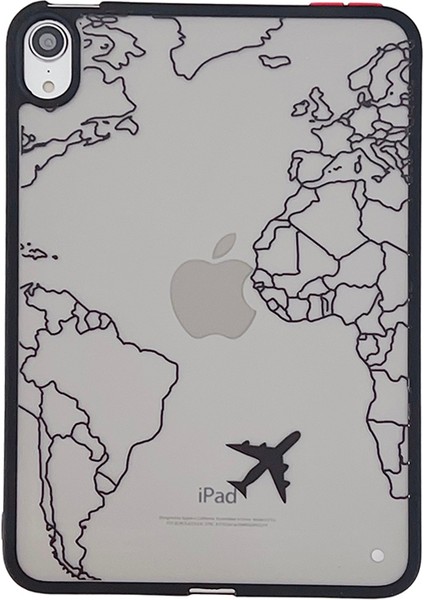 iPad Mini (2021) Coth Cilt Touch Desen Baskı Tablet Kapağı (Yurt Dışından)