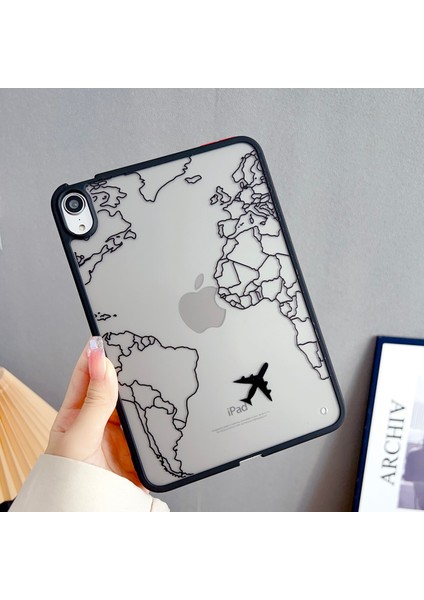 iPad Mini (2021) Coth Cilt Touch Desen Baskı Tablet Kapağı (Yurt Dışından)