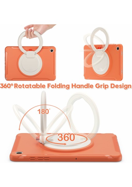 Samsung Galaxy Tab A9+ Case Rotary Kickstand Pc + Tpu Tablet Kapak (Yurt Dışından) indirimleri