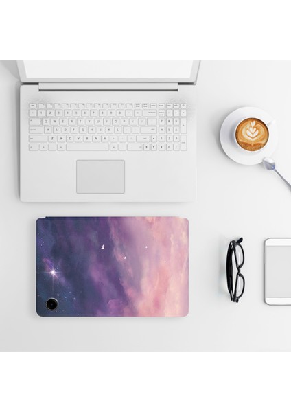 Samsung Galaxy Tab A9 Vaka Desen Baskı Standı Pu Deri Stand Tablet Kapak (Yurt Dışından)
