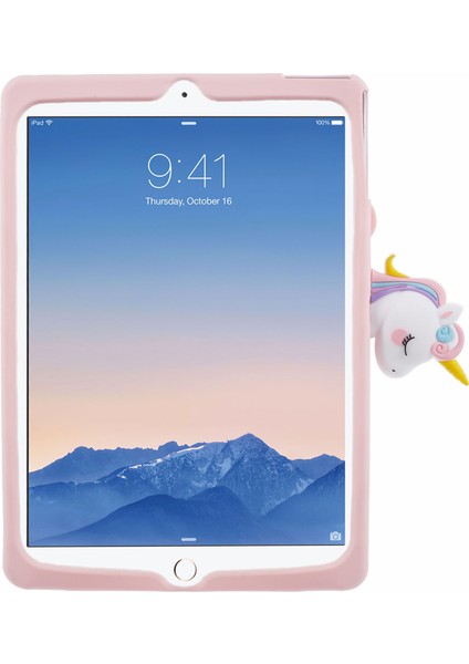 iPad 9.7 Inç (2017) / (2018) / iPad Air (2013) / Air 2 Case Coteoon Horse Tasarım Tablet Kickstand Cover (Yurt Dışından) modelleri