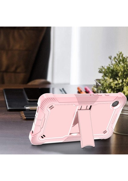 Samsung Galaxy Tab A9 Kickstand Cover Silikon + Pc Savunmacı Şok Geçirmez Tablet Kılıfı (Yurt Dışından) modelleri