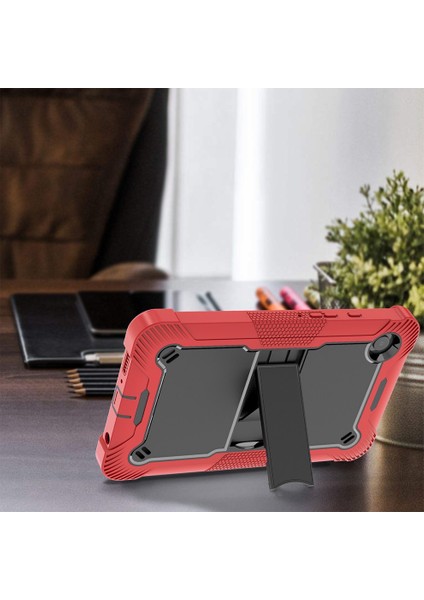Samsung Galaxy Tab A9 Kickstand Cover Silikon + Pc Savunmacı Şok Geçirmez Tablet Kılıfı (Yurt Dışından) fırsatları