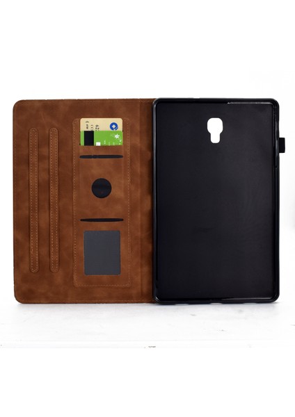 Samsung Galaxy Tab A 10.5 (2018) Pu Deri Kılıf Kartı Yuvası Koruyucu Tablet Kapak (Yurt Dışından)