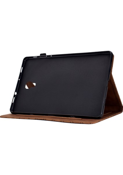 Samsung Galaxy Tab A 10.5 (2018) Pu Deri Kılıf Kartı Yuvası Koruyucu Tablet Kapak (Yurt Dışından)