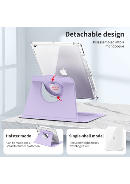 iPad 9.7 Inç (2017) / (2018) / iPad Air (2013) / Air 2 Case Kickstand Söndürülebilir Tablet Kapak (Yurt Dışından) indirimleri