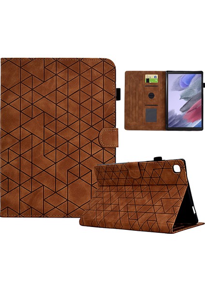 Samsung Galaxy Tab A7 Lite 8.7 Inç Şok Geçirmez Kasa Otomatik Uyanma / Uyku Pu Deri Stand Kapağı (Yurt Dışından)