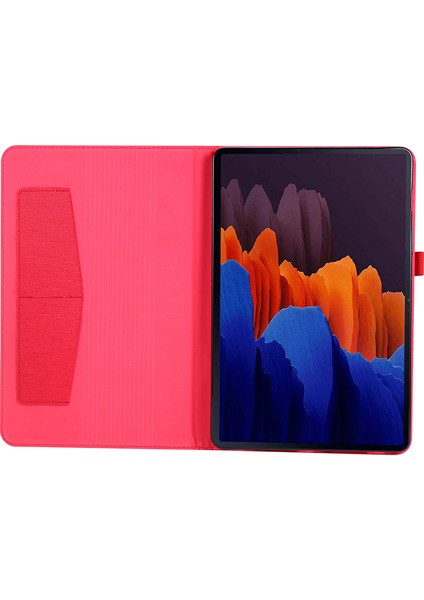 Samsung Galaxy Tab S9 Ultra Kılıf Kılıfı Doku Kartı Tutucu Tablet Stand Kapağı (Yurt Dışından)