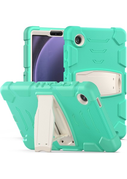 Samsung Galaxy Tab A9 Tablet Kılıf Anti-Drop Kickstand Pc+Silikon Koruyucu Kapak (Yurt Dışından)