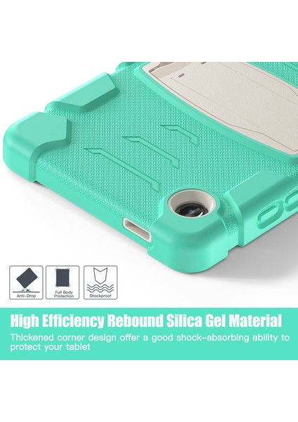 Samsung Galaxy Tab A9 Tablet Kılıf Anti-Drop Kickstand Pc+Silikon Koruyucu Kapak (Yurt Dışından) fırsatları