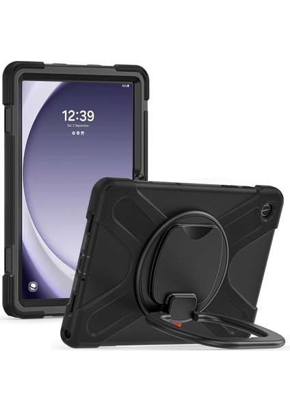 Samsung Galaxy Tab A9+ Case Pc+ Silikon Tablet Kapağı Dönen Kickstand (Yurt Dışından)