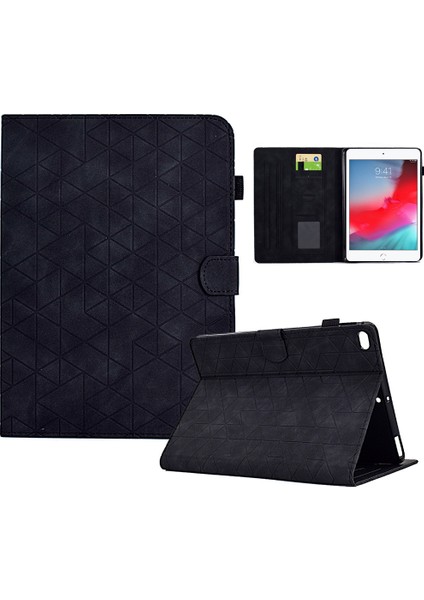 iPad Mini / Mini 2 / Mini 3 / Mini 4 / Mini (2019) 7.9 Inç Kasa Deseni Baskılı Pu Deri Tablet Kasası (Yurt Dışından)