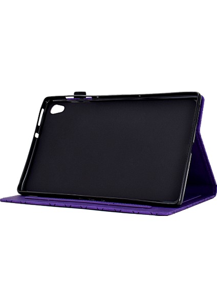 Lenovo Tab M10 Hd Gen 2 X306X Case Rhombus Basılı Deri Tablet Stand Kapağı (Yurt Dışından)