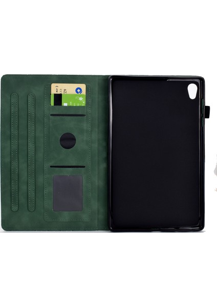 Lenovo Tab M10 Hd Gen 2 X306X Case Rhombus Basılı Deri Tablet Stand Kapağı (Yurt Dışından) modelleri