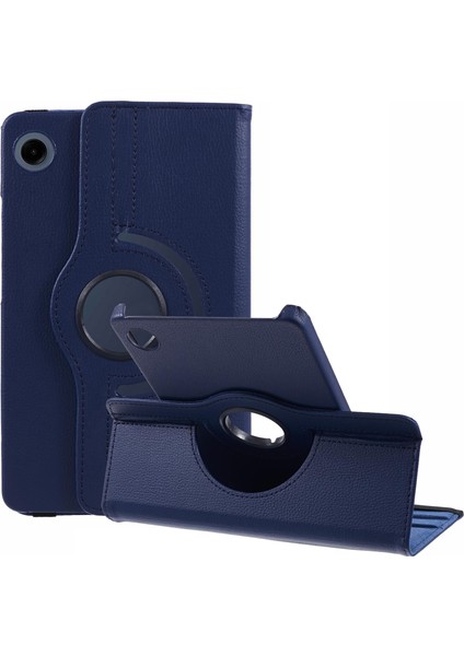 Samsung Galaxy Tab A9 Case Pu Deri Dönen Stand Tablet Kapağı (Yurt Dışından)