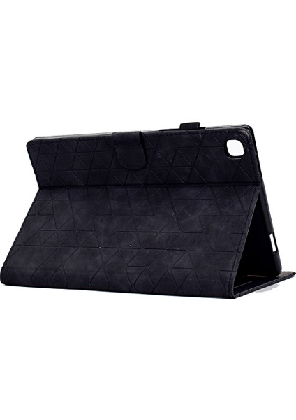 Samsung Galaxy Tab A7 10.4 (2020) Tablet Kılıf Deseni Baskılı Pu Deri Flip Kapak (Yurt Dışından)