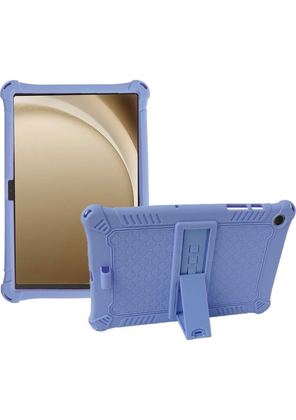 Samsung Galaxy Tab A9+ Silikon Kılıf Retro Doku Kickstand Tablet Kapak (Yurt Dışından)