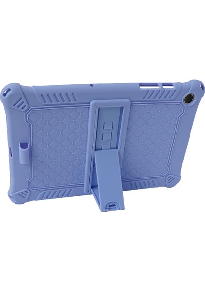 Samsung Galaxy Tab A9+ Silikon Kılıf Retro Doku Kickstand Tablet Kapak (Yurt Dışından)