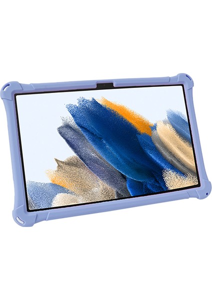 Samsung Galaxy Tab A9+ Silikon Kılıf Retro Doku Kickstand Tablet Kapak (Yurt Dışından)