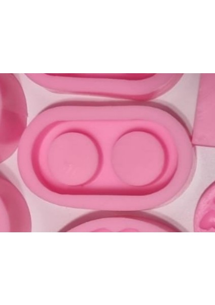 10CM Ikili Tealight Mumluk Silikon Kalıp K-1215 fiyatları