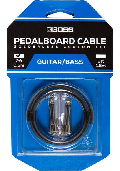 Bck-2 2 Konnektör 0.5m Pedalboard Kabloları