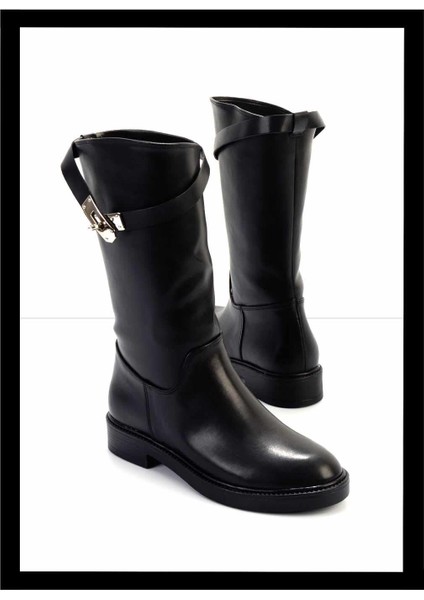 Siyah Kadın Bot & Bootie K02828222209