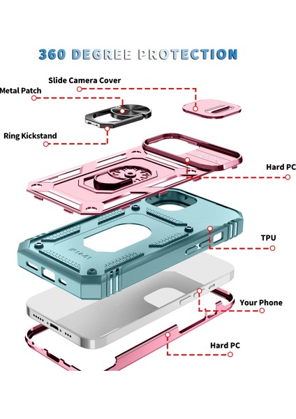 iPhone 14 Plus Telefon Kılıfı (Yurt Dışından)