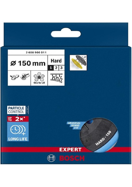 Expert 150 mm Zımpara Tabanı Sert Gex 150 2608900011 fiyatları