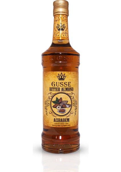 Acıbadem (Amaretto) Aromalı Kokteyl Şurup 70 cl