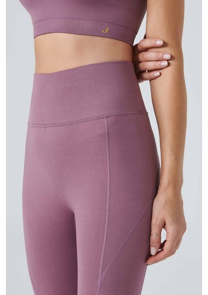 Pine Yüksek Bel & Toparlayıcı Tayt Pastel Lila