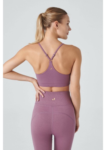 Pine Ayarlanabilir İnce Askılı Bra Pastel Lila modelleri