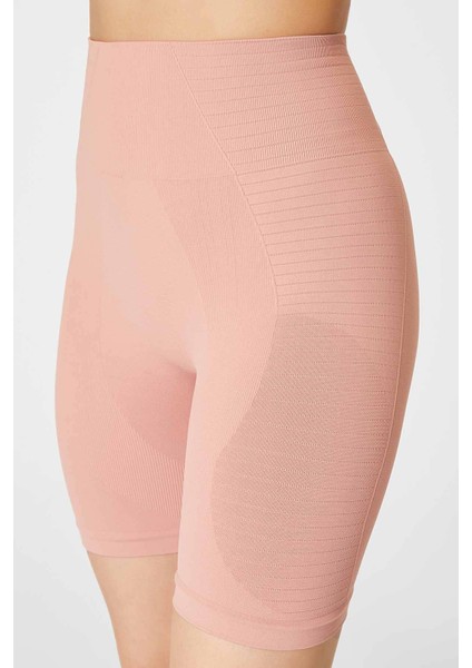 Gela Şekillendirici Sport Biker Tayt Pastel Pembe modelleri