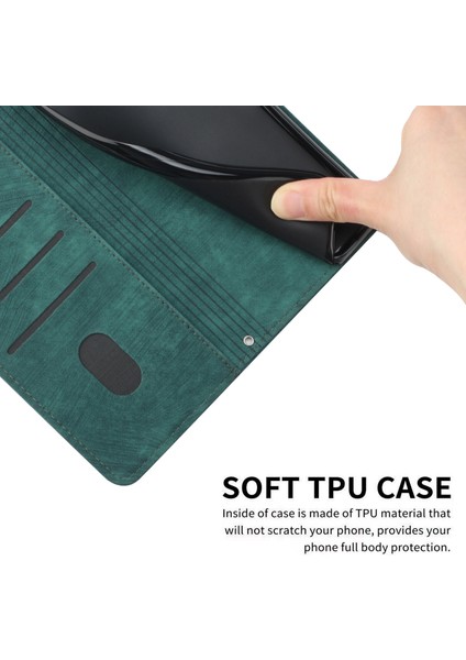 Oneplus Nord Ce3 ile Uyumlu Tam Koruyucu Yumuşak Pu Deri Fermuarlı Kapaklı Cüzdan Kılıfı Kart Tutuculu ve Uzun Askılı (Yurt Dışından)
