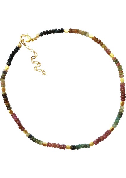 Turmalin Doğal Taş Kolye