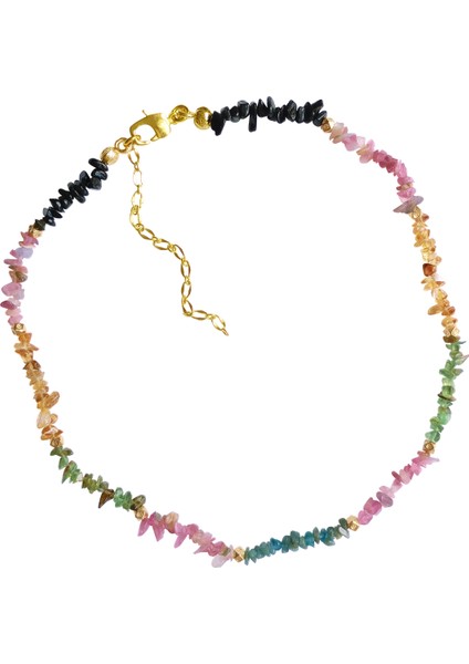 Turmalin Doğal Taş Kolye