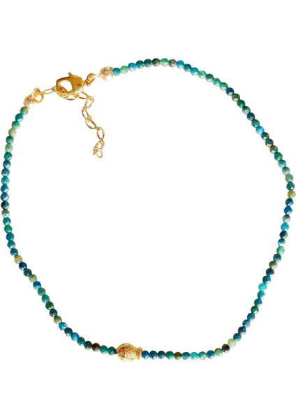 Hint Akik Balık Figürlü Kolye