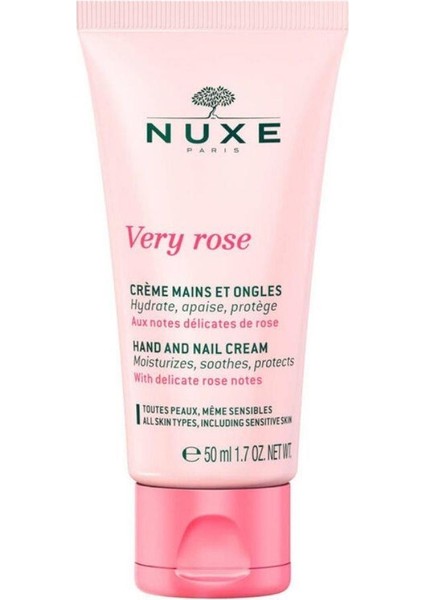 Very Rose Hand And Nail Cream 50 Ml