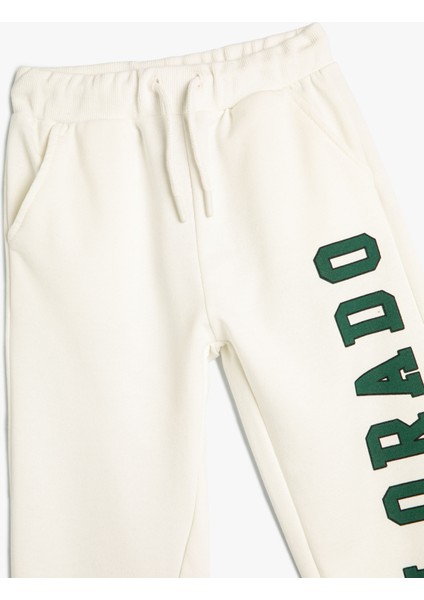 Jogger Eşofman Altı Cepli Beli Bağlamalı modelleri