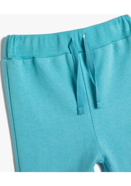 Basic Jogger Eşofman Altı Beli Bağlamalı Pamuklu modelleri