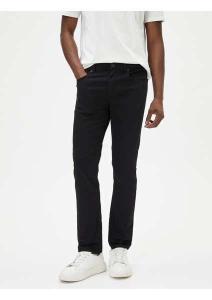 Slim Fit Kot Pantolon - Brad Jean