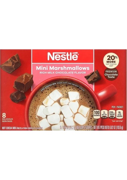 Mini Marshmallows Rich Milk Chocolate 193,6 gr