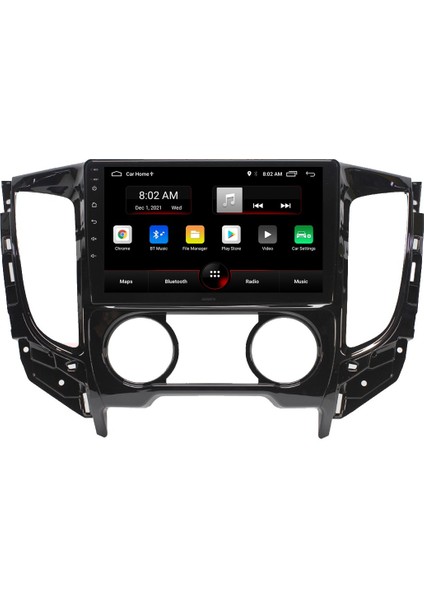 Mitsubishi L200 (2015-2019) Android 12 Carplay Navigasyon Multimedya - 2gb Ram 16GB HDD