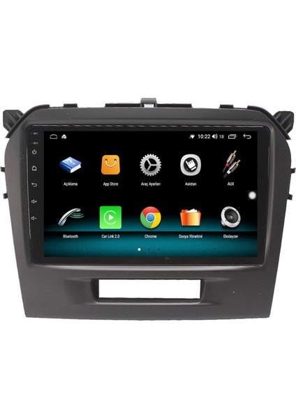 Suzuki Grand Vitara (2016-2020) Android 12 Carplay Navigasyon Multimedya - 8gb Ram 128GB HDD modelleri