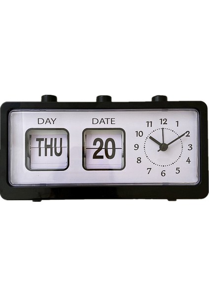 Manu Sayfa Çevirme Çalar Saat Dijital Saat (Yurt Dışından)