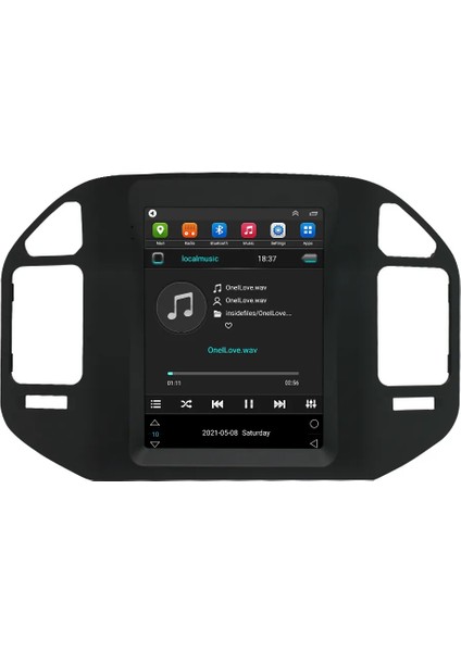 Mitsubishi Pajero (1999-2006) Android 12 Carplay Navigasyon Tesla Ekran Multimedya - 2gb Ram 32GB HDD