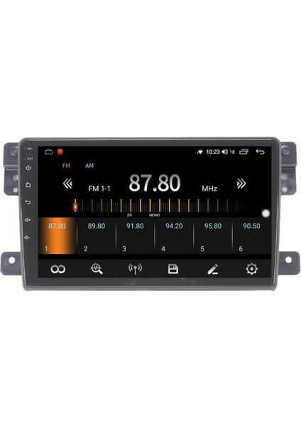 Suzuki Grand Vitara (2006-2012) Android 12 Carplay Navigasyon Multimedya - 4gb Ram 64GB HDD