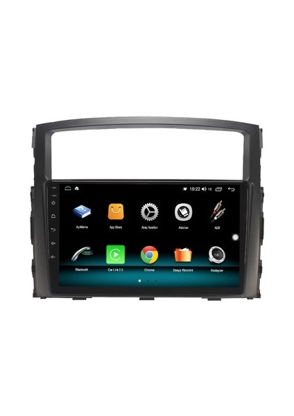 Mitsubishi Pajero Android 12 Carplay Navigasyon Multimedya - 2gb Ram 32GB HDD fiyatları
